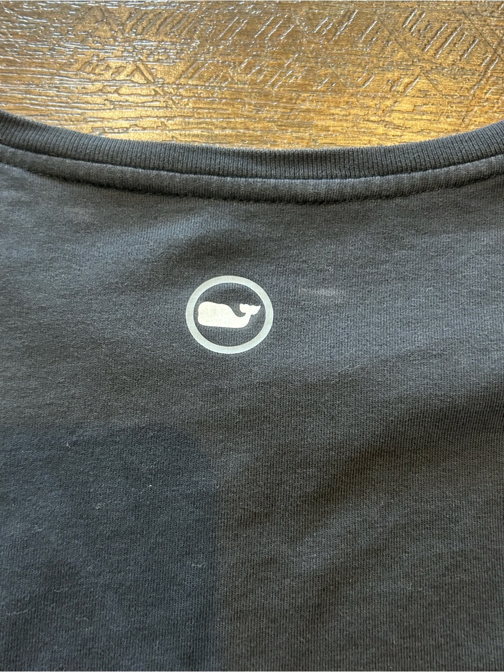 Vineyard Vines Black Crewneck Long Sleeve Tee - Picture 8 of 9